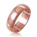 Samie Collection Pure Uncoated Solid Healing Therapy Copper Ring Band for Men & Women: 3mm, 6mm, 8mm: Plain & Hammered- Trace Mineral, Natural Relief of Joint Pain, Size 5-12