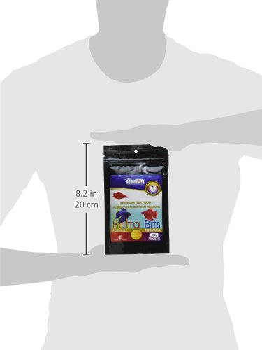 NorthFin Betta Bits 1mm Pellet 100 Gram Package