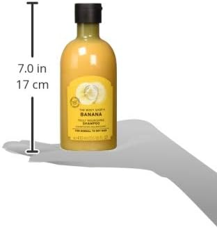 The Body Shop Banana Truly Nourishing Shampoo (1x 400ml), Anti Frizz Shampoo with Banana - Image 4