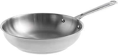 44420 - Padella Acciaio Acciaio Inox 18/10 Cuisine, senza