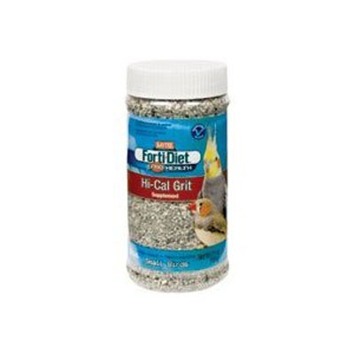 Kaytee Forti-Diet Pro Health Hi-Calcium Grit for Small Birds, 21-oz jar