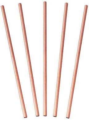 Pure Copper Straw. 10 Pieces