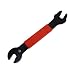 Pedal Wrench Double Sided Bicycle Pedal Removal 15/16/17mm Bike Spanner Home Mechanic Pedal Repair Tool With Long Hand Comfortable Grip Energy-saving Cycling Crank Set for Biking Maintenance & Repair