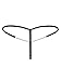 OGNEE G String Thong Panties Women Sexy Pearl Lace Briefs Underwear