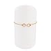Geerier Simple Gold Chain Anklet Good Luck Infinite Anklet Beach Feet Jewelry