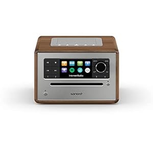 sonoro Elite CD-speler met Internetradio en Bluetooth (FM, DAB Plus, WLAN, USB, MP3, Alarm, Spotify, Amazon Music…