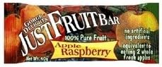 Gorge Delights B33757 Gorge Delights Justfruit Apple Raspberry Bar -16x40 Gram