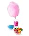 Nostalgia PCM805GRB Hard & Sugar-Free Cotton Candy Maker with Glo Cones, Raspberry w/Glowcones