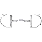 Myler Dee with Hooks with Stainless Steel Low Port Comfort Snaffle MB 04