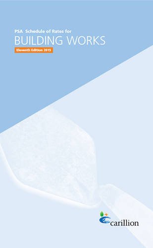 Amazon Com Psa Schedule Of Rates For Building Works Carillion Books