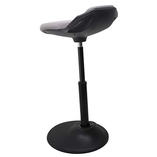 AMOIU-Sgabello-da-Banco-in-Piedi-Sgabello-ergonomico-da-Ufficio-Sedia-con-Altezza-Regolazione-360-Girevole-Semi-in-Piedi-perfezioni-con-Il-Tavolo-di-Sollevamento-Grigio