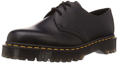 Dr. Martens Men's 1461 Bex Oxford, Black Smooth, 8 UK/9 M US