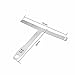 Akface Set of 9 Understring Radius Gauge ,Bridge Saddle Adjustments Rulers for Electric Bass and Acoustic Guitar