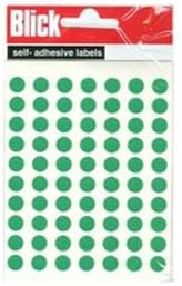 Blick Label Bag 8mm Grn Pk490 002659
