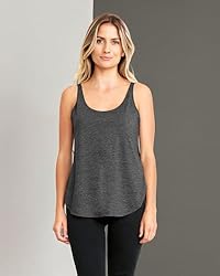 Next Level Women's Festival Tank - Charcoal, S