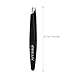 Slant Tweezers, ETEREAUTY Stainless Steel Precision Tweezers for Ingrown Hair, Eyebrow and Hair Remover 2 Pieces