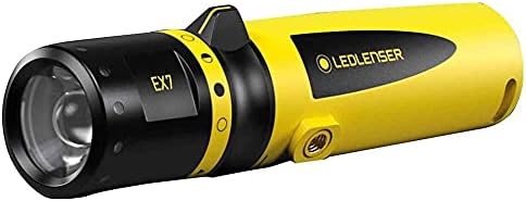LED Lenser EX7 Xtreme LED Flashlight, Yellow