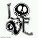 Nightmare Love Sally and Jack Decal Vinyl Sticker Auto Car Truck Wall Laptop | Black | 4.5