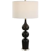 Uttermost Caviar - 1 Light Table Lamp-32.75 Inches Tall and 17 Inches Wide