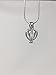 Official Precious Pearl by KW Products, Cultured Pearl in Oyster Heart pendant with Rhodium Plated Chain Heart Pendant