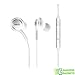 OEM Amazing 2019 Stereo Headphones for Samsung Galaxy S10 S10e S10 Plus Braided Cable - Designed by AKG - with Microphone (White)