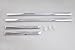 Wotefusi Car New 4 Pieces ABS Chrome Body Door Side Molding Trim Plates Cover Decoration Set For Jeep Grand Cherokee 2005-2009 2006 2007 2008