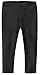City Threads Big Girls' Cotton Cropped Capri Summer Legging For Play and School SPD For Sensitive Skin Sensory Friendly, Leggings Black 10