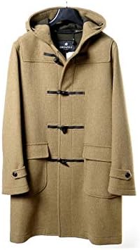 国内正規品 ウールダブルフェイスメルトンダッフルコート Baker Camel キャメル メンズ