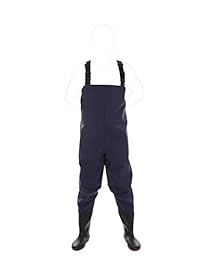 caobin pesca vadeadores pantalones de vadeo con botas con zapatos a la cintura impermeable cadera Waders 9   13