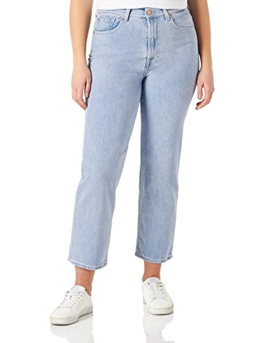 7 For All Mankind Women's JSSLC100 Jeans, Light Blue, Regular