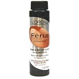 Loreal Feria Color #4.33 2.4oz Shimmer Dark Gold Brown (3 Pack)