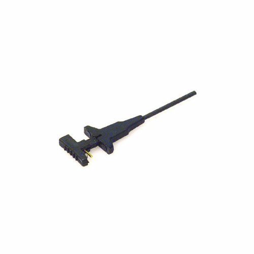 Tpi mc1b micro surface mount test clip, 1.27mm pitch lead, black