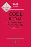 Code rural et de la pêche maritime ; Code forestier : Annoté & commenté by 