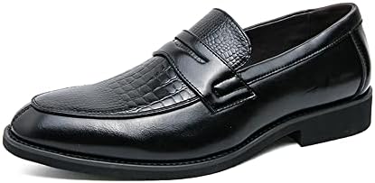 Amazon.com | FOWT Men Stylish Round Toe Slip On Comfortable 