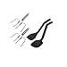 Ninja Stainless Steel Roasting Fork Lifters with Spoon and Spatula Utensil Kit