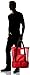 TravelWell Fashionable Beach Picnic 12-Cans Outdoor Mesh Cooler Tote Bag, Red