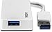 TRENDnet 4-Port USB 3.0 Hub, TU3-H4E, Plug & Play, Compact Size USB 3.0 Hub Compatible with Linux, Windows, Mac, Nintendo Switch, Backwards Compatible with USB 2.0, White