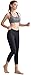 Oalka Women's Yoga Capris Running Pants Workout Leggings