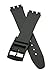 PERFIT Swatch Replacement 17mm Watch Band to fit Originals Collection + others (Black)