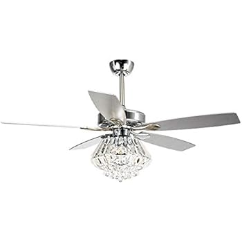 Amazon Com River Of Goods 16553s Caged Crystal Ceiling Fan Home