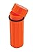 SE 3-IN-1 Orange Waterproof Match Storage Box with Signaling Mirror and Firestarter Flint - CCH6-1