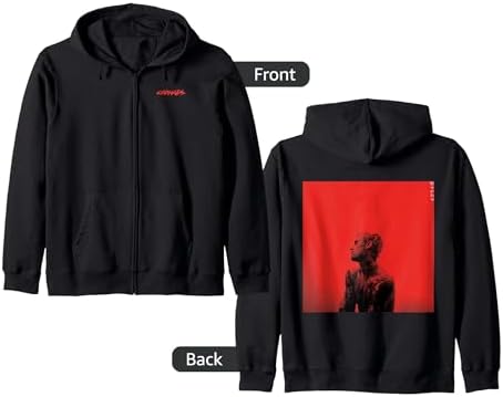 Amazon.com: Billie Eilish Official Blue Blohsh Zip Hoodie