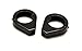 Black Turn Signal Relocation Clamps for Harley, Honda, Suzuki Yamaha 39mm Forks