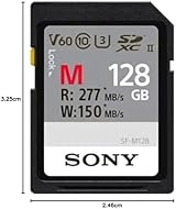 Sony 128GB SDXC Card Class 10 UHS-II U3 Professional SFG1M 277MB/s Read view 2