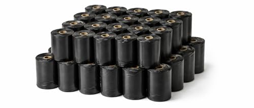 Dog Poop Bags 720 Count, Black Dog Waste Bags, 36 Rolls (20 Bags Each), Strong & Leak-Proof