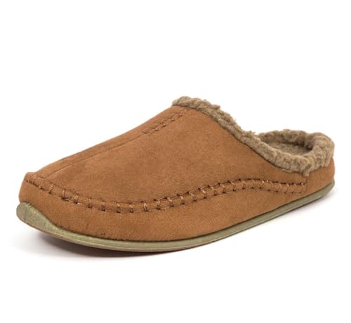 Deer Stags Unisex Nordic Microsuede Slipper / Chestnut / Men's 8 US / Wide