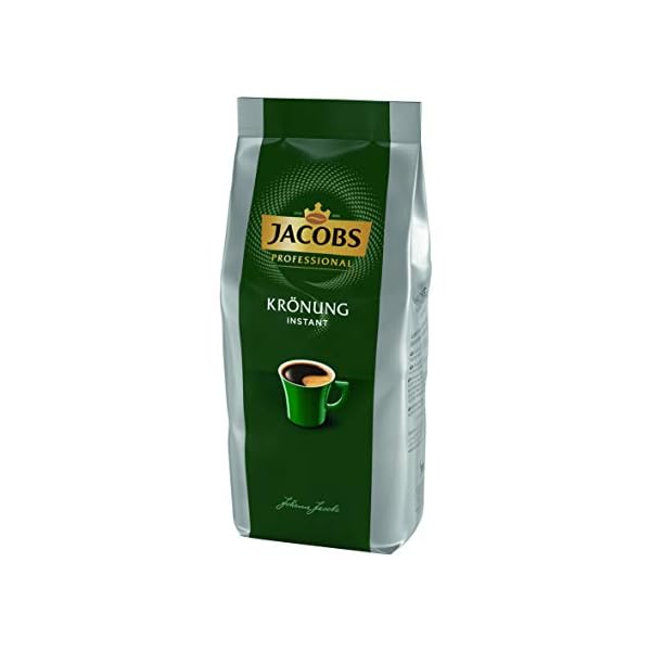 Jacobs Krönung Instant, Instant Kaffee, 500g, kräftiges Aroma, löslicher Bohnenkaffee, Intensität 3/5, ideal für… – Bild 8