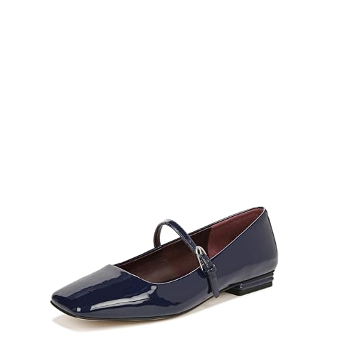 Franco Sarto Womens Tinsley Mary Jane Flat Blue 6.5 M