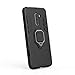 DWAYBOX Xiaomi Pocophone F1 Case Ring Holder Iron Man Design 2 in 1 Hybrid Heavy Duty Armor Hard Back Case Cover for Xiaomi Pocophone F1 6.18 Inch (Black)