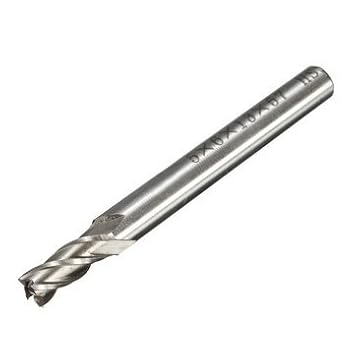 Generic 12Mm 4 Flute End Mill Cutter Straight Shank Milling Cutter Drill Bit Cnc Tool